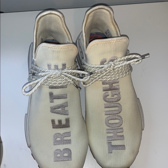 Breathe Thoughts Cream white NMD human Races